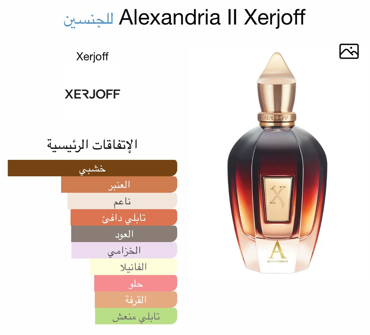 Xerjoff Alexandria II 100ML – Aroscent perfume